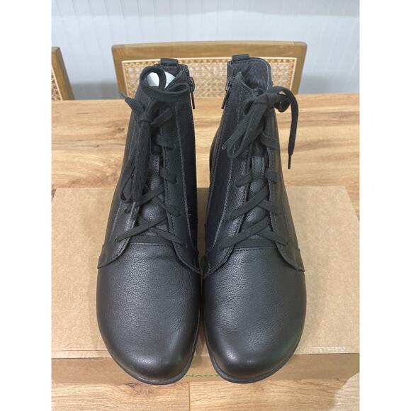 Naot Patu Boots Black Soft Leather Size 6 US 37 EU NIB Comfy Arch Support - Picture 4 of 13